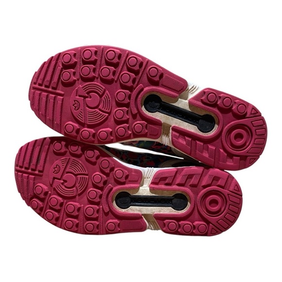 Women’s adidas ZX Flux K Art Sneakers - Picture 6 of 7